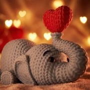 Slonček s srčkom