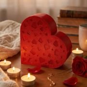 Srčna svetlobna posodica