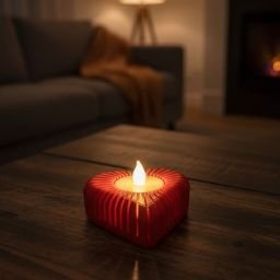 Svečnik »Srčna toplina«