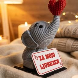 Slonček s personaliziranim sporočilom