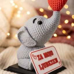 Slonček s personaliziranim sporočilom