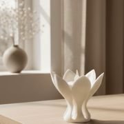 Svečnik “Odprti lotus”