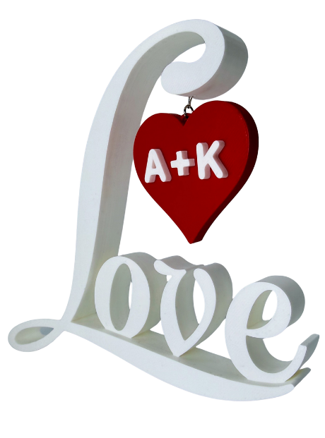 Love s srčkom no BCKG