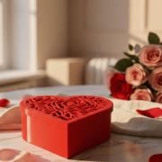 Škatlica “Romantična vrtnica”