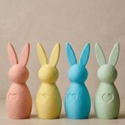 Nežni pastelni zajček