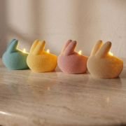 Svečnik “Pastelni zajček”