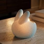 Svečnik “Pastelni zajček”